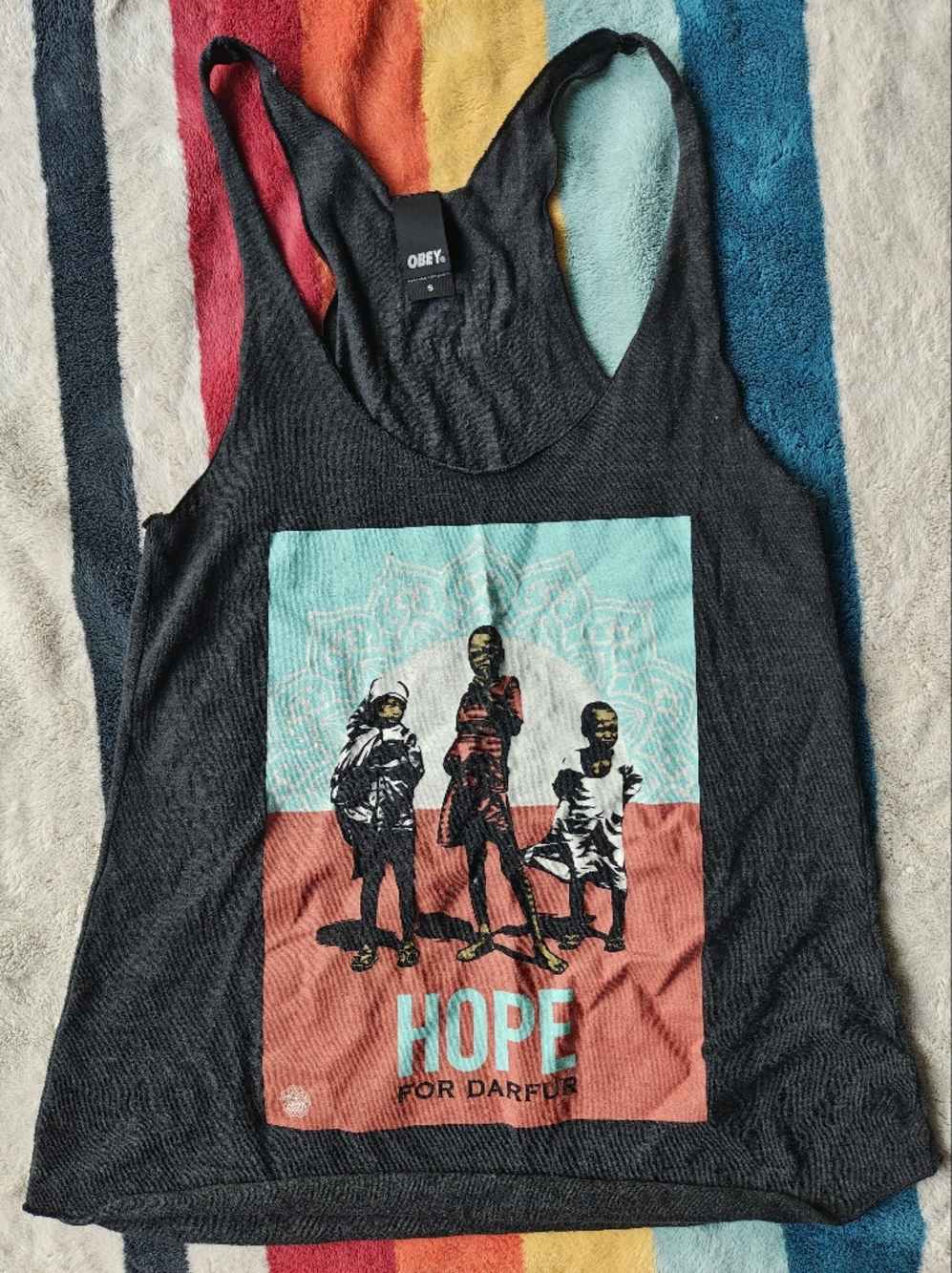 Obey Hope For Darfur Tank